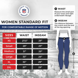 New England Patriots NFL Women's Phase Jogger Pants - Navy