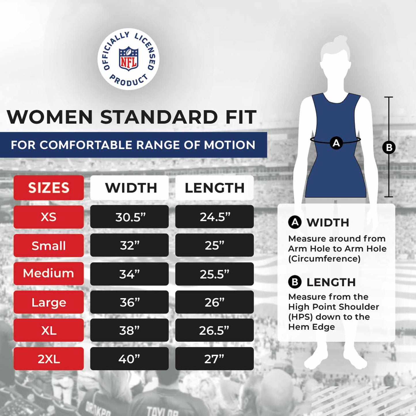 New England Patriots NFL Women's Muscle Tank - Navy