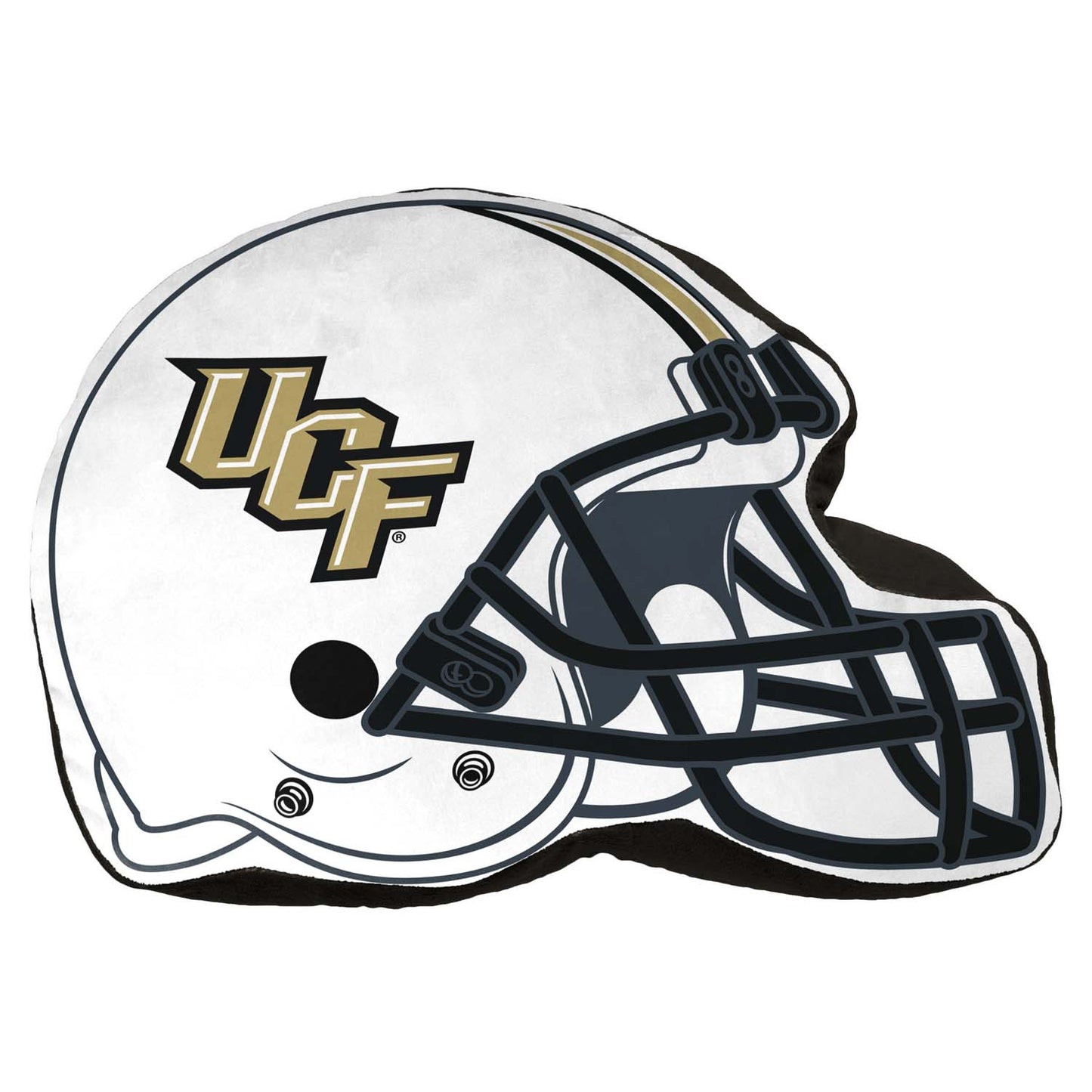 Central Florida Knights NCAA Helmet Super Soft Football Pillow - White