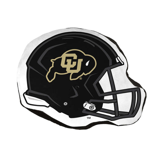 Colorado Buffaloes NCAA Helmet Super Soft Football Pillow - Black
