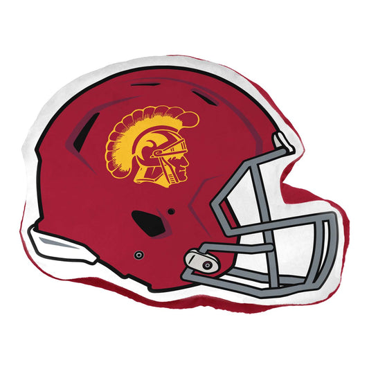 USC Trojans NCAA Helmet Super Soft Football Pillow - Cardinal