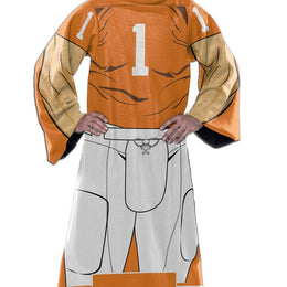 Tennessee Volunteers NCAA Team Wearable Blanket with Sleeves - Orange