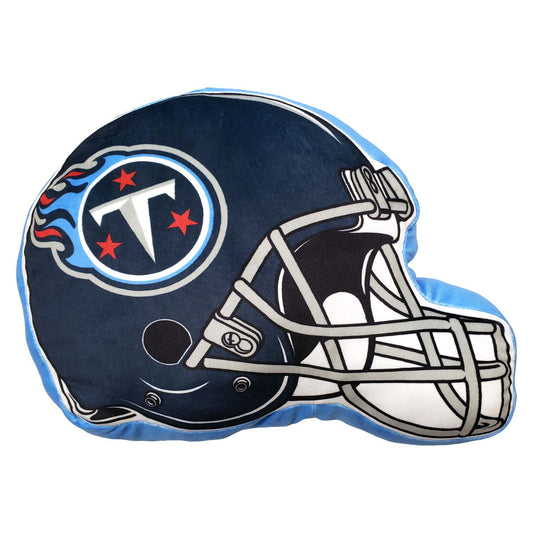 Tennessee Titans NFL Helmet Football Super Soft Plush Pillow - Navy