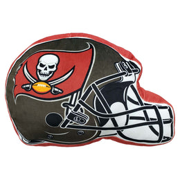 Tampa Bay Buccaneers NFL Helmet Football Super Soft Plush Pillow - Cardinal