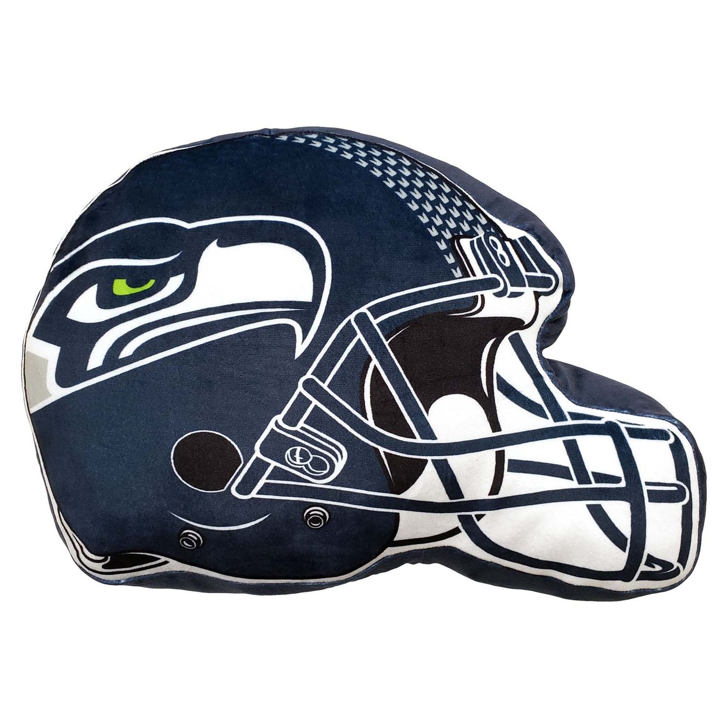 Seattle Seahawks NFL Helmet Football Super Soft Plush Pillow - Navy