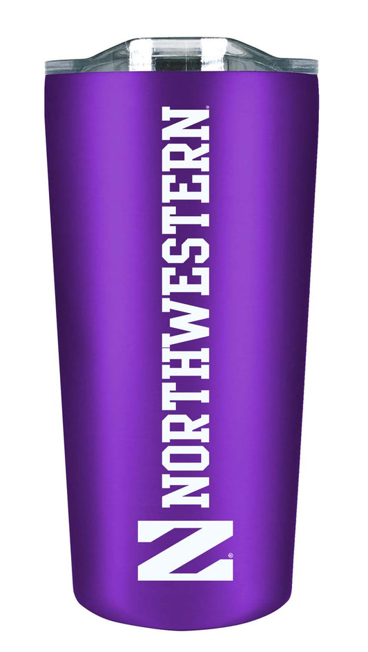 Northwestern Wildcats NCAA Stainless Steel Tumbler perfect for Gameday - Purple