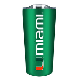 Miami Hurricanes College Stainless Steel - Green