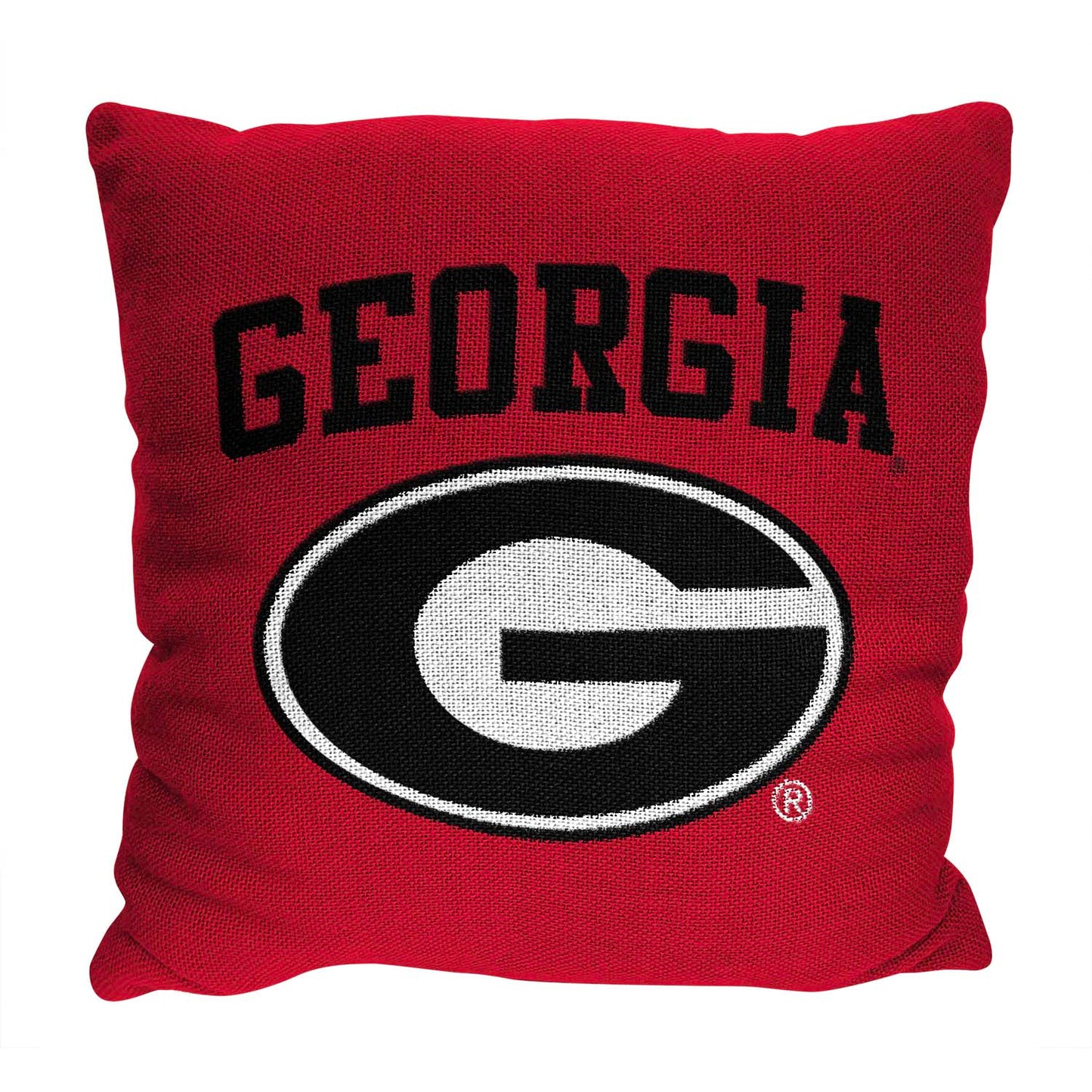 Georgia Bulldogs NCAA Decorative Pillow - Red