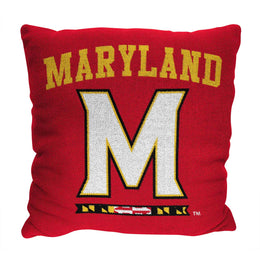Maryland Terrapins NCAA Decorative Pillow - Red