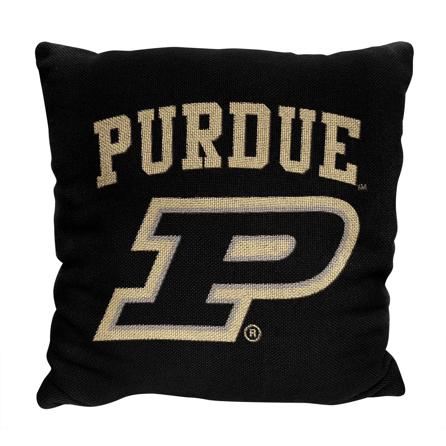 Purdue Boilermakers NCAA Decorative Pillow - Black