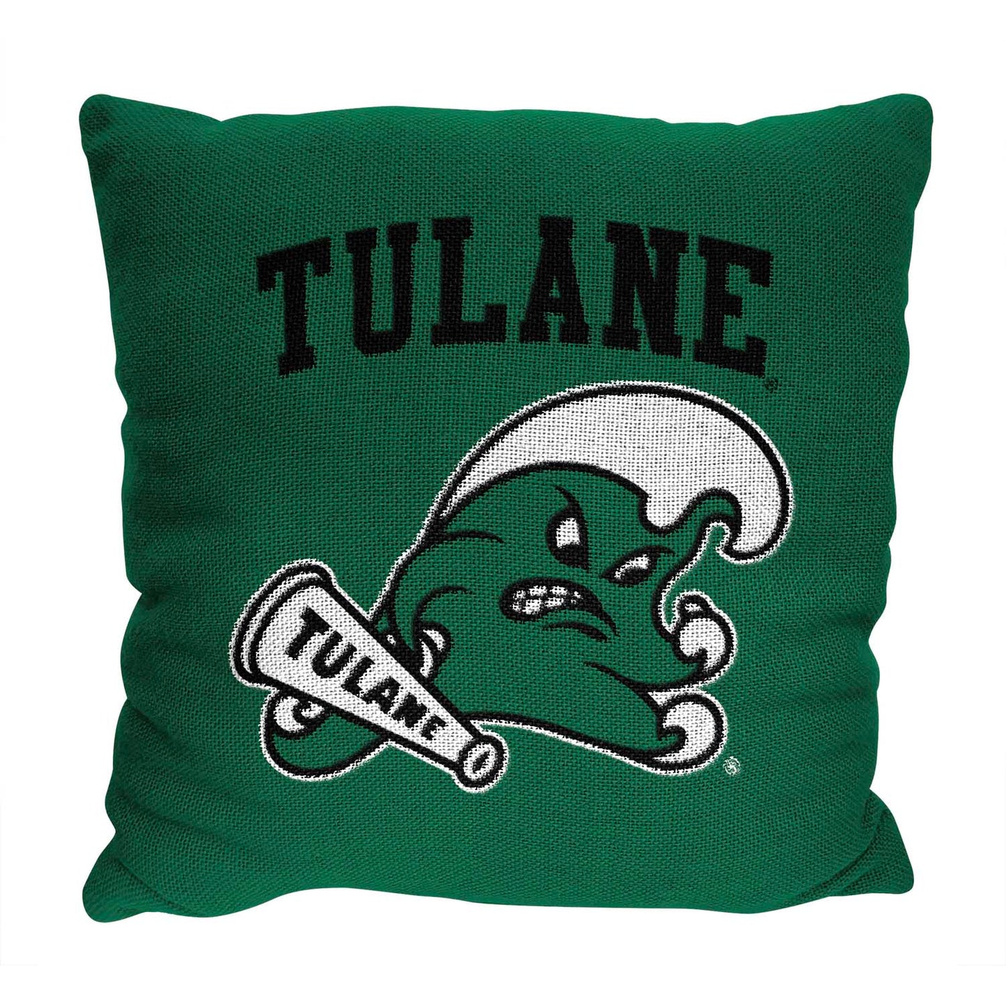 Tulane Green Wave NCAA Decorative Pillow - Green