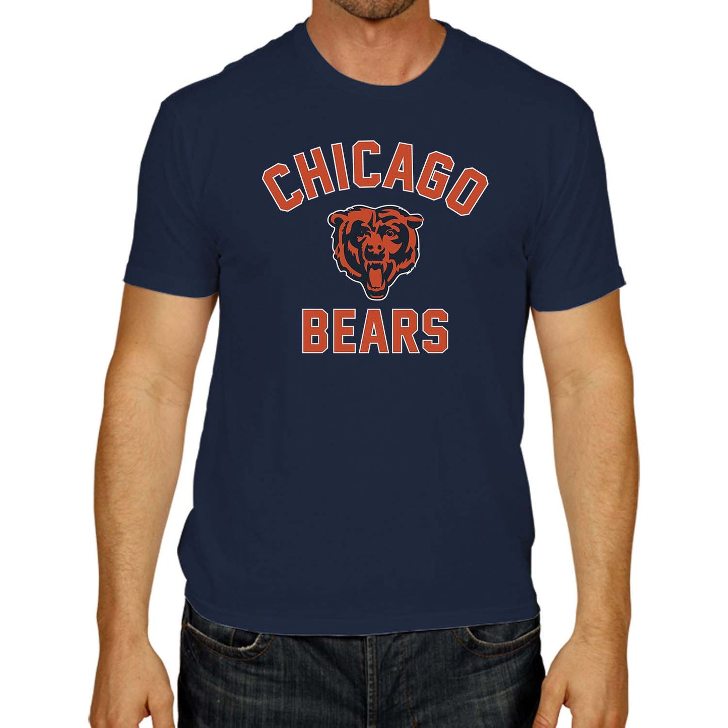 Chicago Bears NFL Adult Gameday T-Shirt - Navy