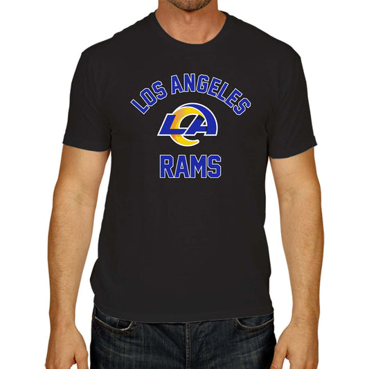 Los Angeles Rams NFL Adult Gameday T-Shirt - Black