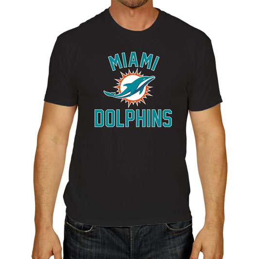 Miami Dolphins NFL Adult Gameday T-Shirt - Black