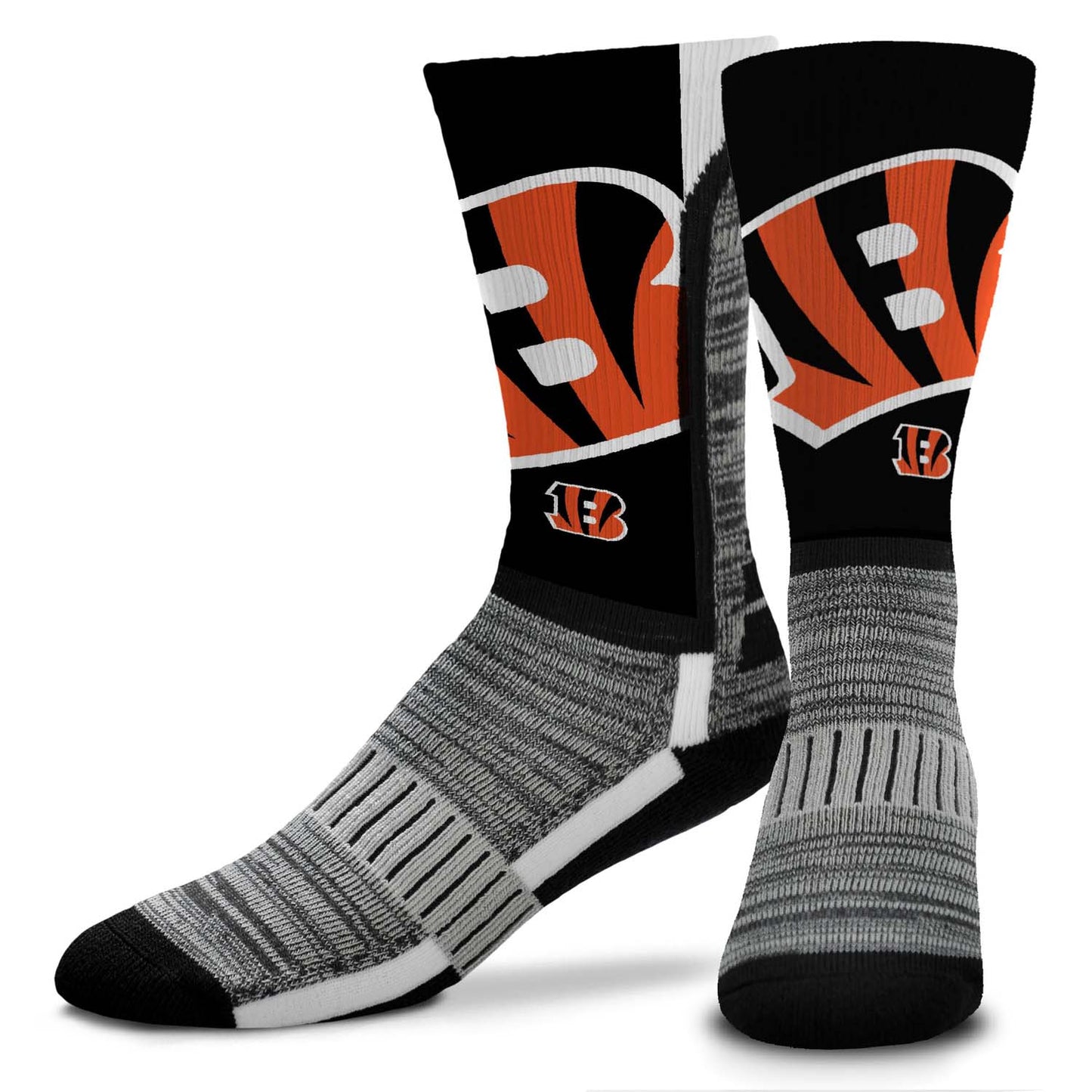 Cincinnati Bengals NFL Youth V Curve Socks - Black