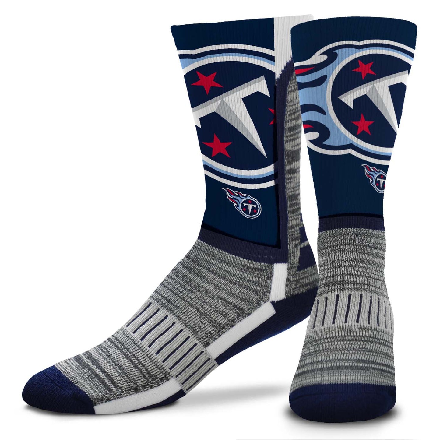 Tennessee Titans NFL Youth V Curve Socks - Navy