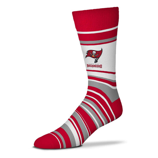 Tampa Bay Buccaneers NFL Adult Striped Dress Socks - Red