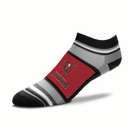 Tampa Bay Buccaneers Adult Marquis Addition No Show Socks - Red