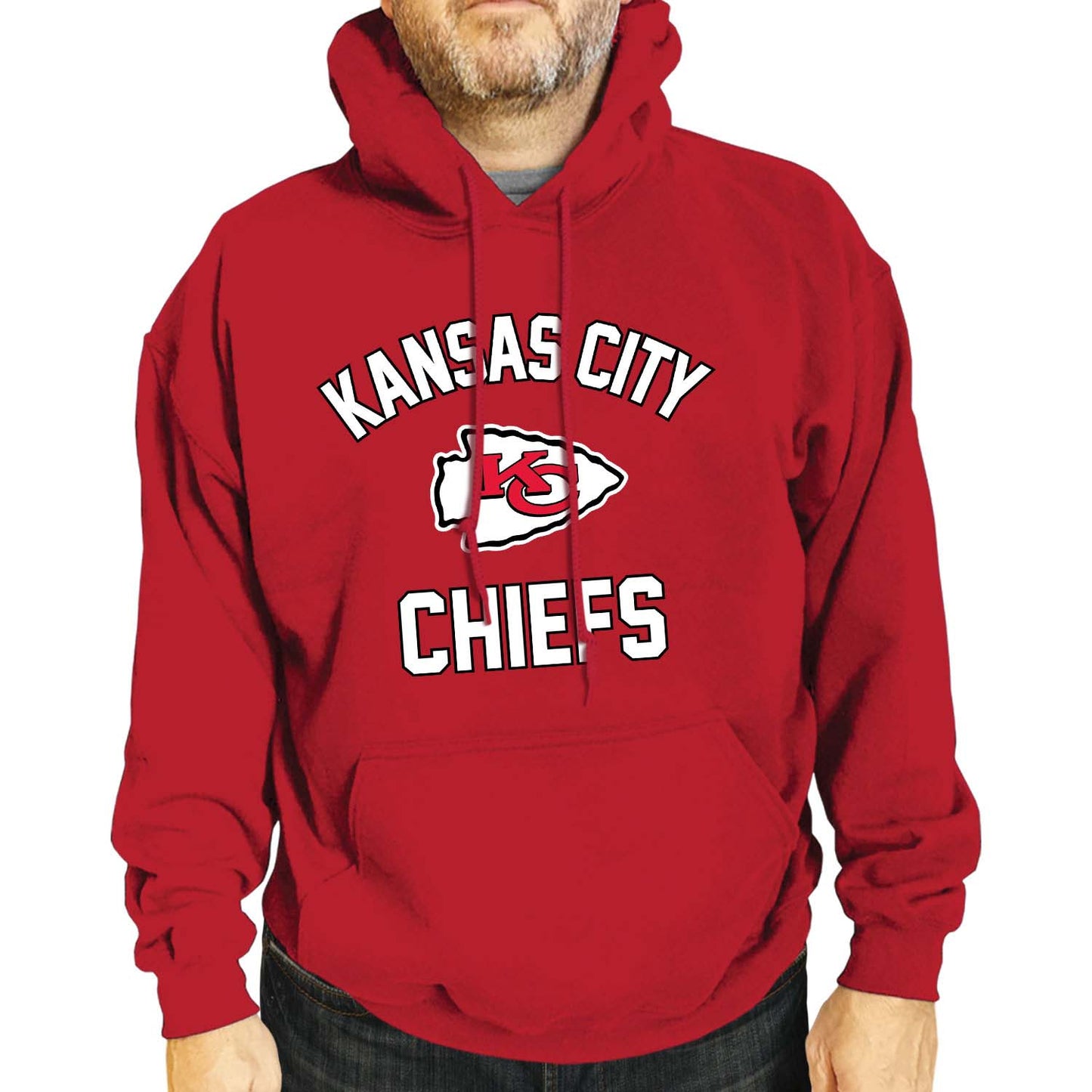 Kansas City Chiefs NFL Adult Gameday Hooded Sweatshirt - Red