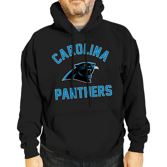Carolina Panthers NFL Adult Gameday Hooded Sweatshirt - Black