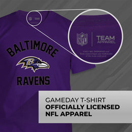Baltimore Ravens NFL Adult Gameday T-Shirt - Purple