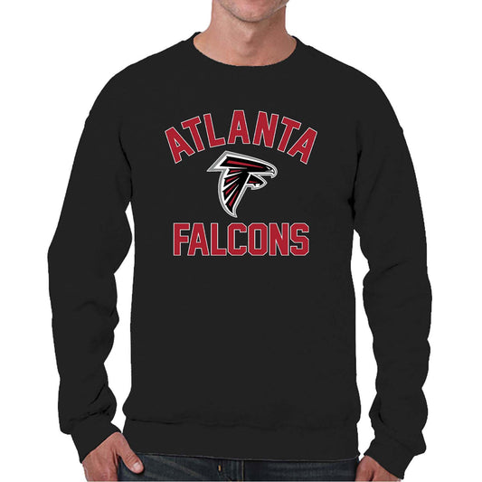 Atlanta Falcons NFL Adult Gameday Football Crewneck Sweatshirt - Black