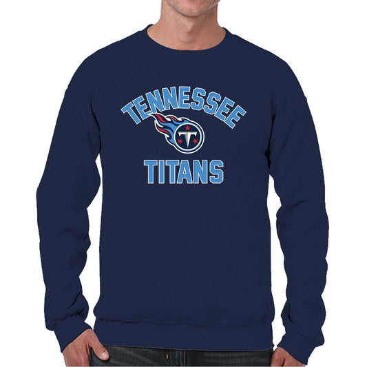 Tennessee Titans NFL Adult Gameday Football Crewneck Sweatshirt - Navy