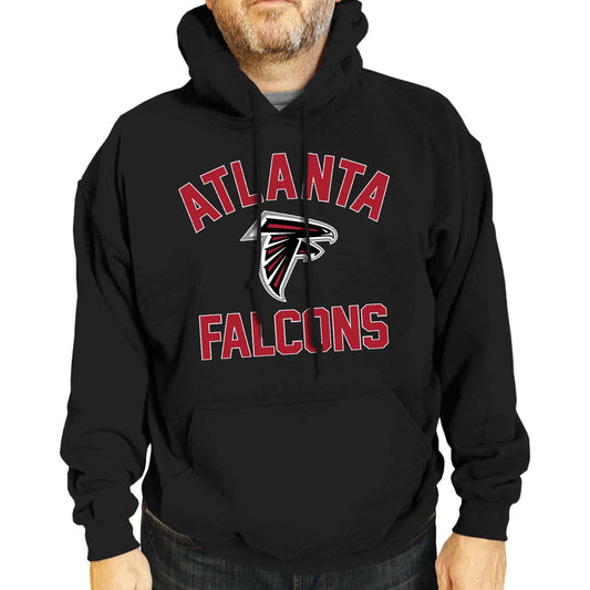 Atlanta Falcons NFL Adult Gameday Hooded Sweatshirt - Black