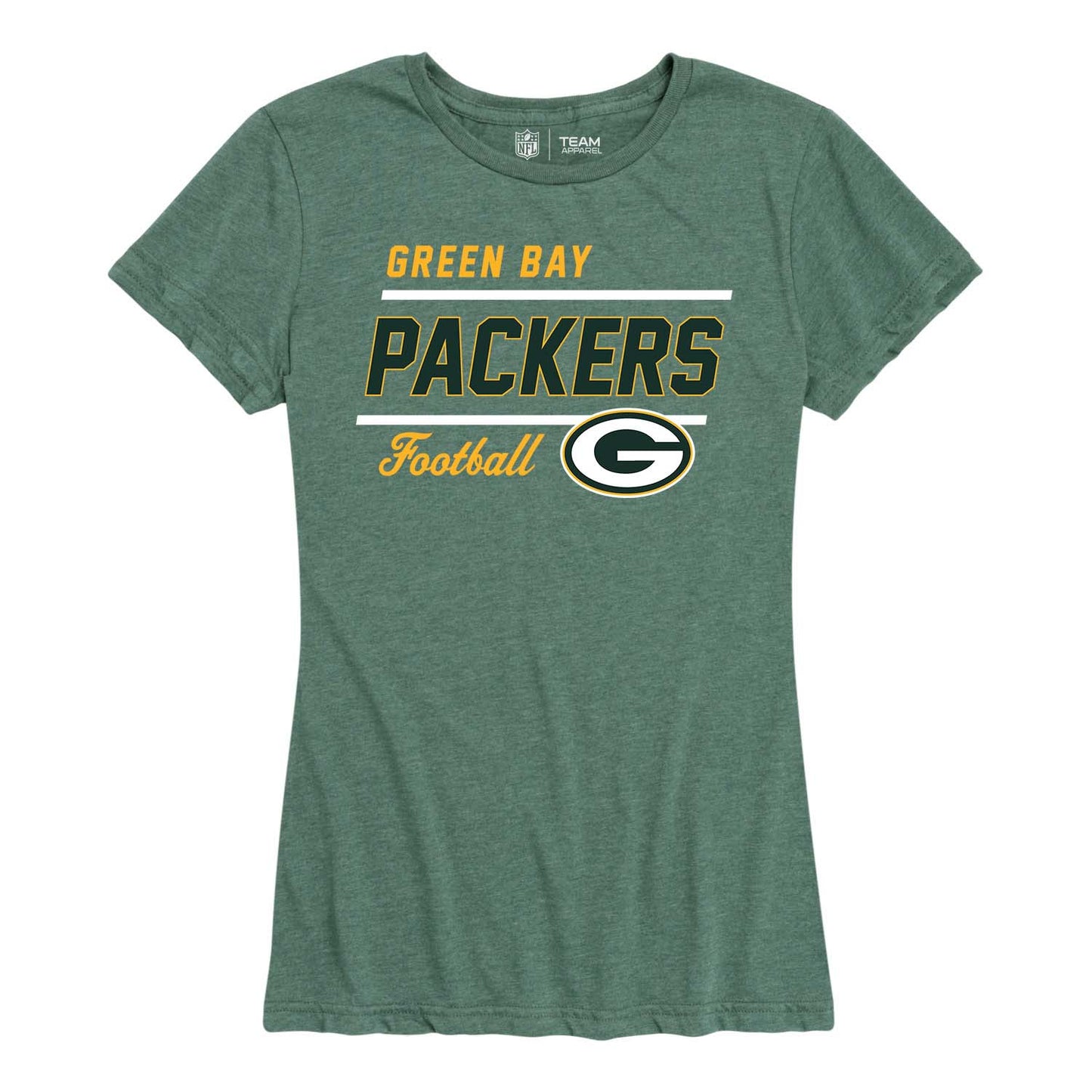 Green Bay Packers NFL Gameday Women's Relaxed Fit T-shirt - Team Color