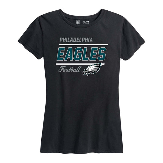 Philadelphia Eagles NFL Gameday Women's Relaxed Fit T-shirt - Black