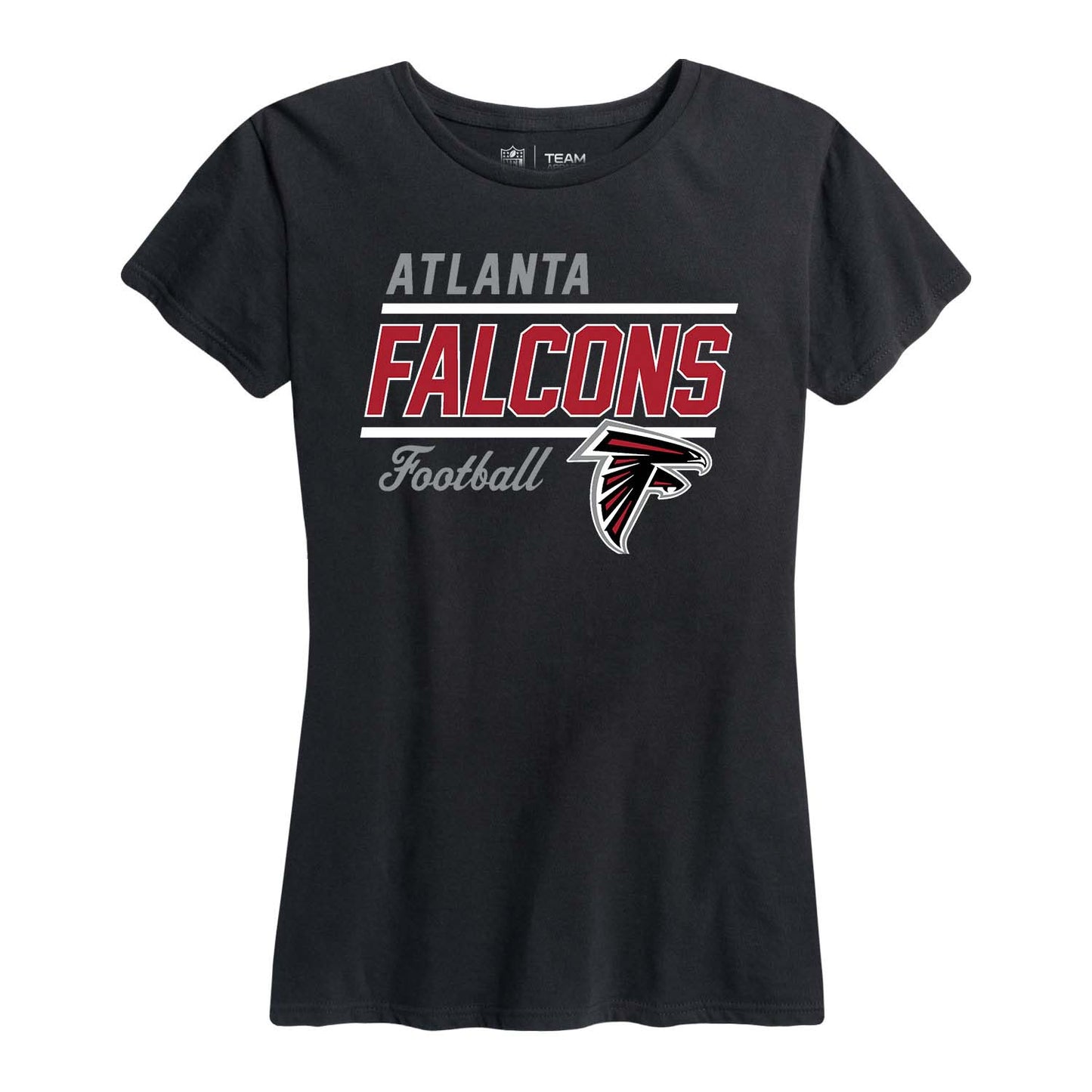 Atlanta Falcons NFL Gameday Women's Relaxed Fit T-shirt - Black