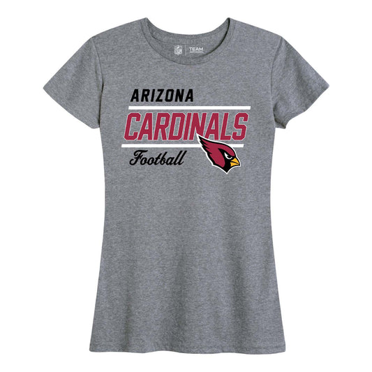 Arizona Cardinals NFL Gameday Women's Relaxed Fit T-shirt - Gray