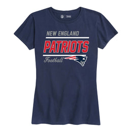 New England Patriots NFL Gameday Women's Relaxed Fit T-shirt - Navy