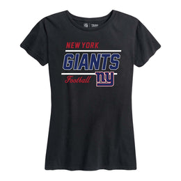 New York Giants NFL Gameday Women's Relaxed Fit T-shirt - Black
