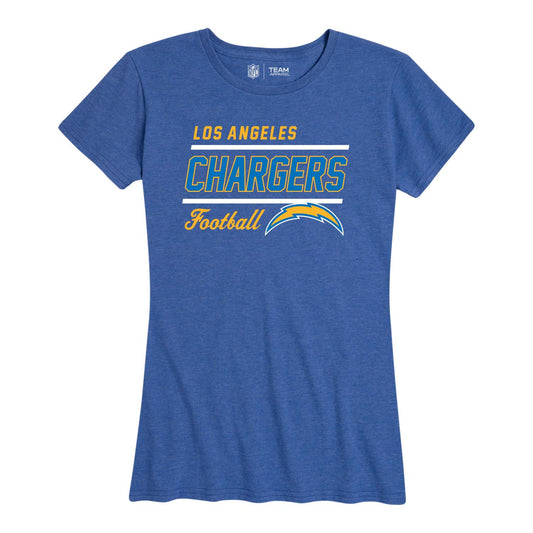 Los Angeles Chargers NFL Gameday Women's Relaxed Fit T-shirt - Royal