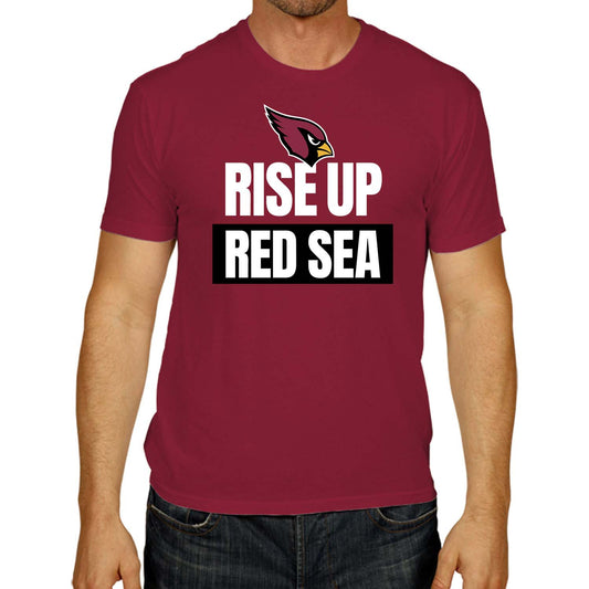 Arizona Cardinals NFL Adult Team Slogan Unisex T-Shirt - Cardinal