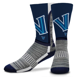 Villanova Wildcats NCAA Adult State and University Crew Socks - Navy