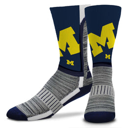 Michigan Wolverines NCAA Youth University Socks - Navy