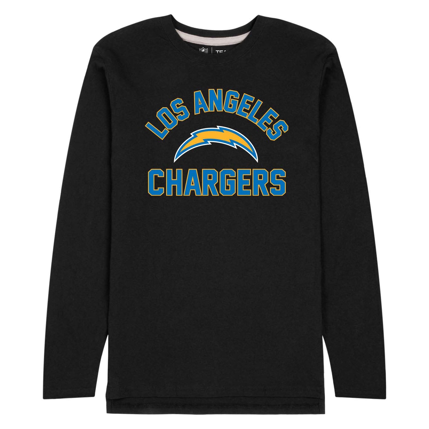 Los Angeles Chargers NFL Gameday Adult Long Sleeve Shirt - Black