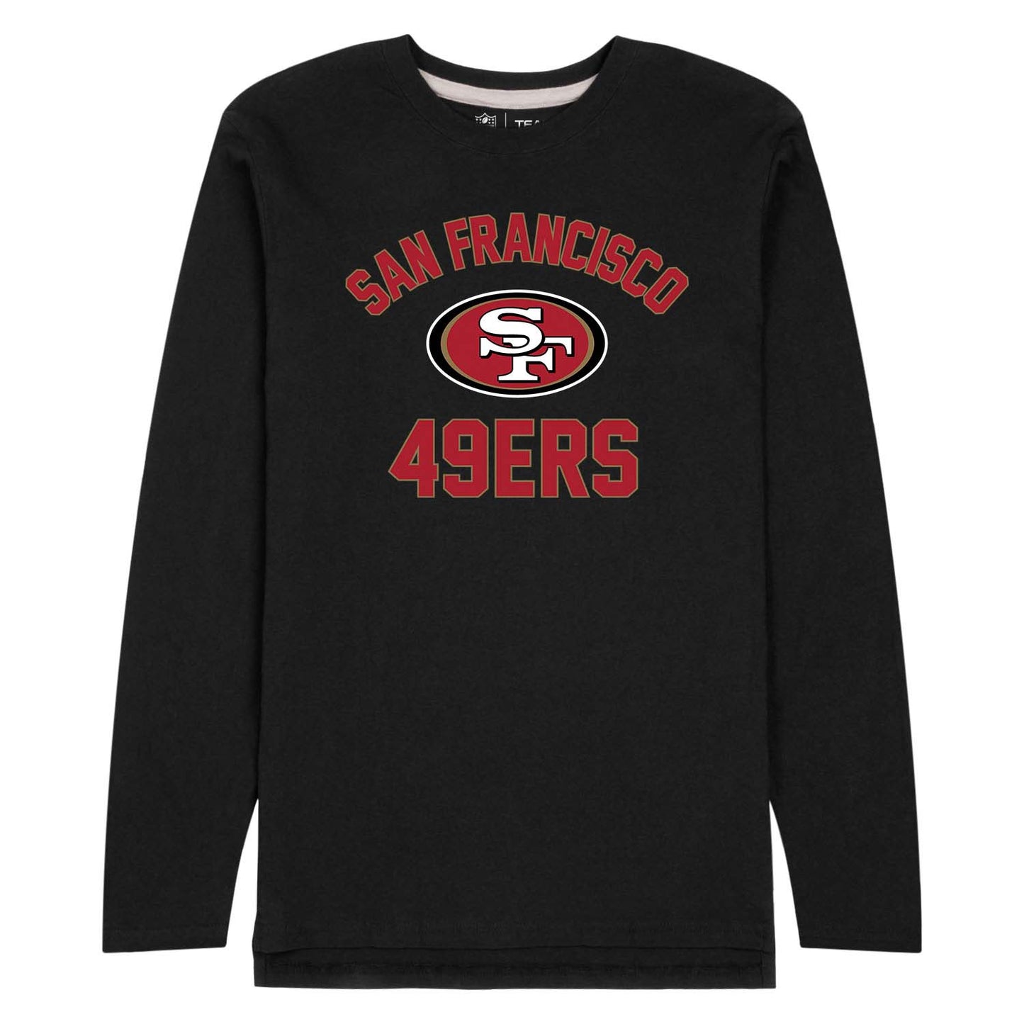 San Francisco 49ers NFL Gameday Adult Long Sleeve Shirt - Black