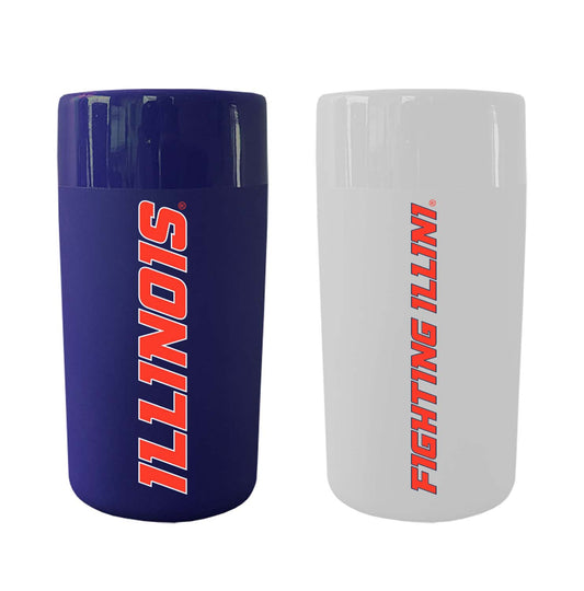Illinois Fighting Illini College and University 2-Pack Shot Glasses - Team Color