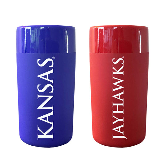 Kansas Jayhawks College and University 2-Pack Shot Glasses - Team Color