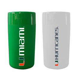 Miami Hurricanes College and University 2-Pack Shot Glasses - Team Color