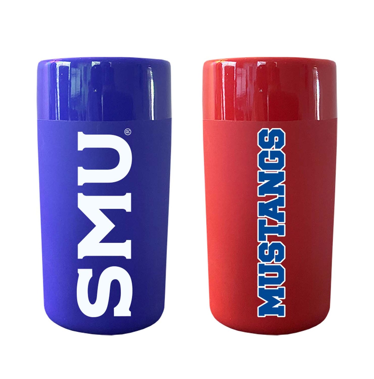 SMU Mustangs College and University 2-Pack Shot Glasses - Team Color