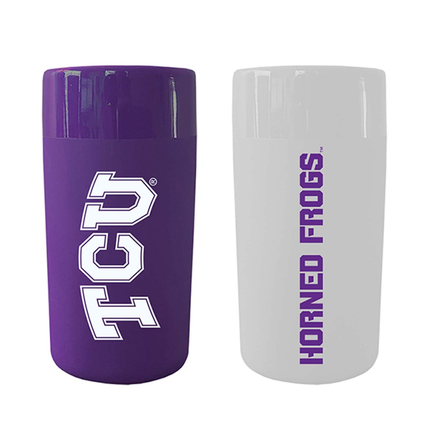 TCU Horned Frogs College and University 2-Pack Shot Glasses - Team Color