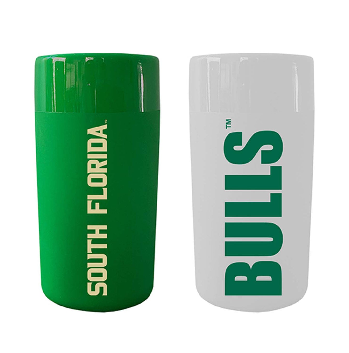 USF Bulls College and University 2-Pack Shot Glasses - Team Color