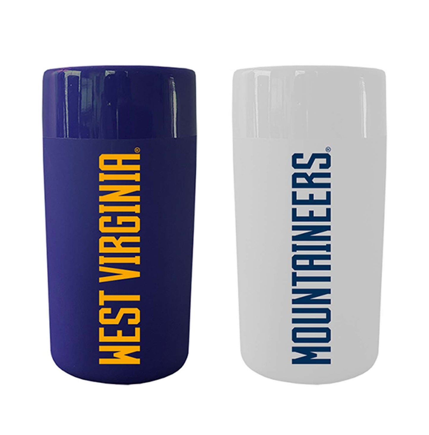 West Virginia Mountaineers College and University 2-Pack Shot Glasses - Team Color
