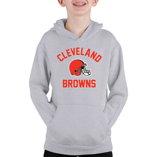 Cleveland Browns NFL Youth Gameday Hooded Sweatshirt - Gray