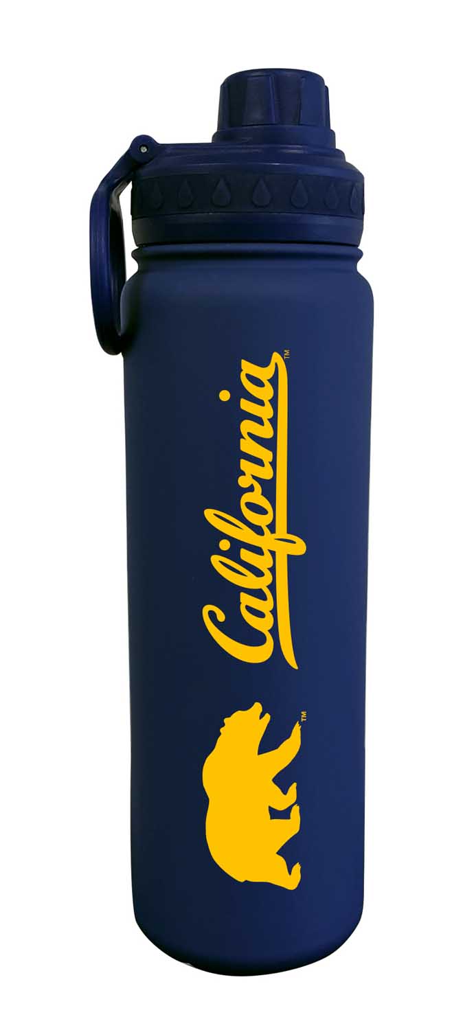 Cal Golden Bears NCAA Stainless Steel Water Bottle - Navy