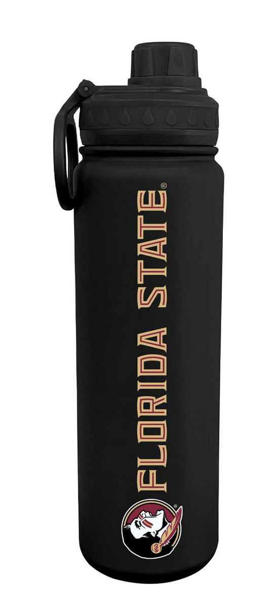Florida State Seminoles NCAA Stainless Steel Water Bottle - Black